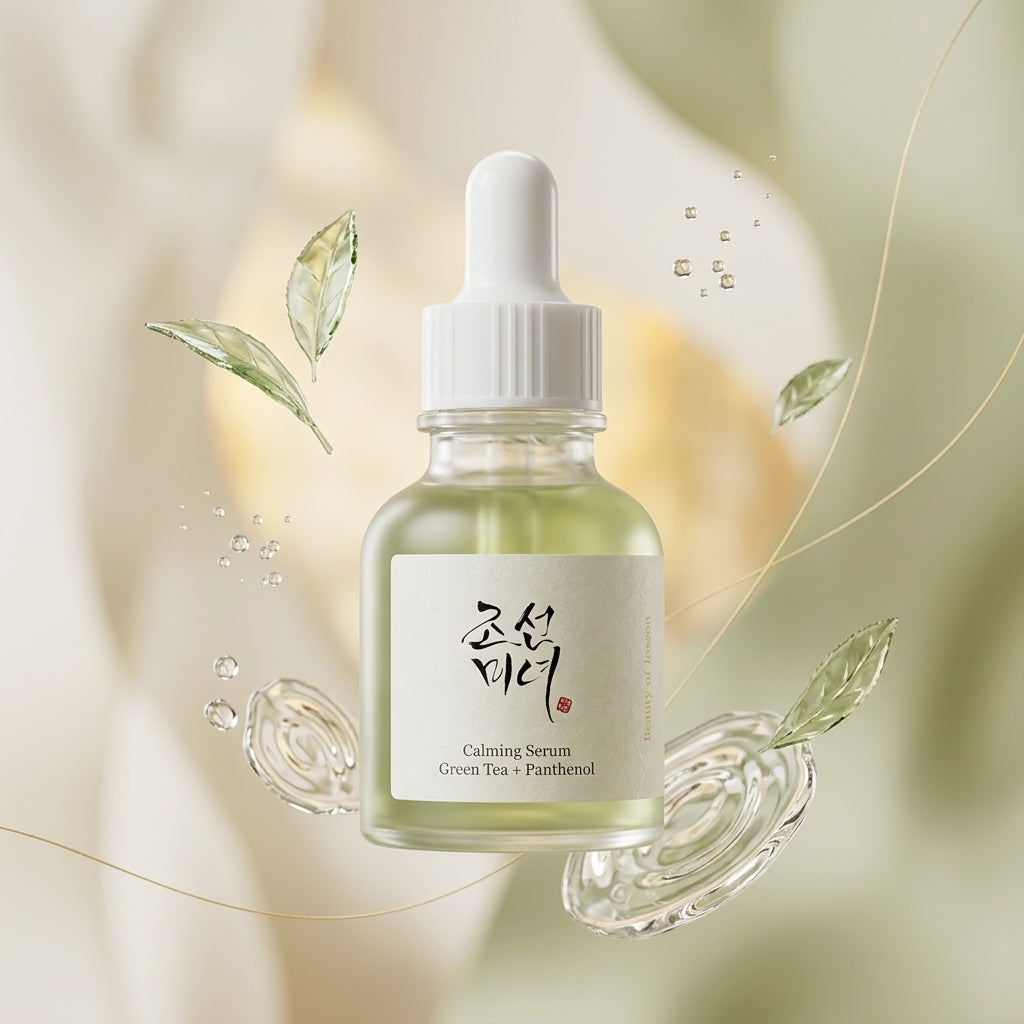 BEAUTY OF JOSEON - Calming Serum : Green tea + Panthenol - 30ml