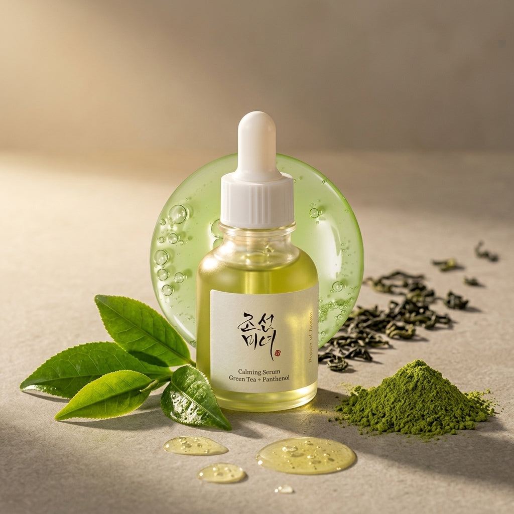 BEAUTY OF JOSEON - Calming Serum : Green tea + Panthenol - 30ml