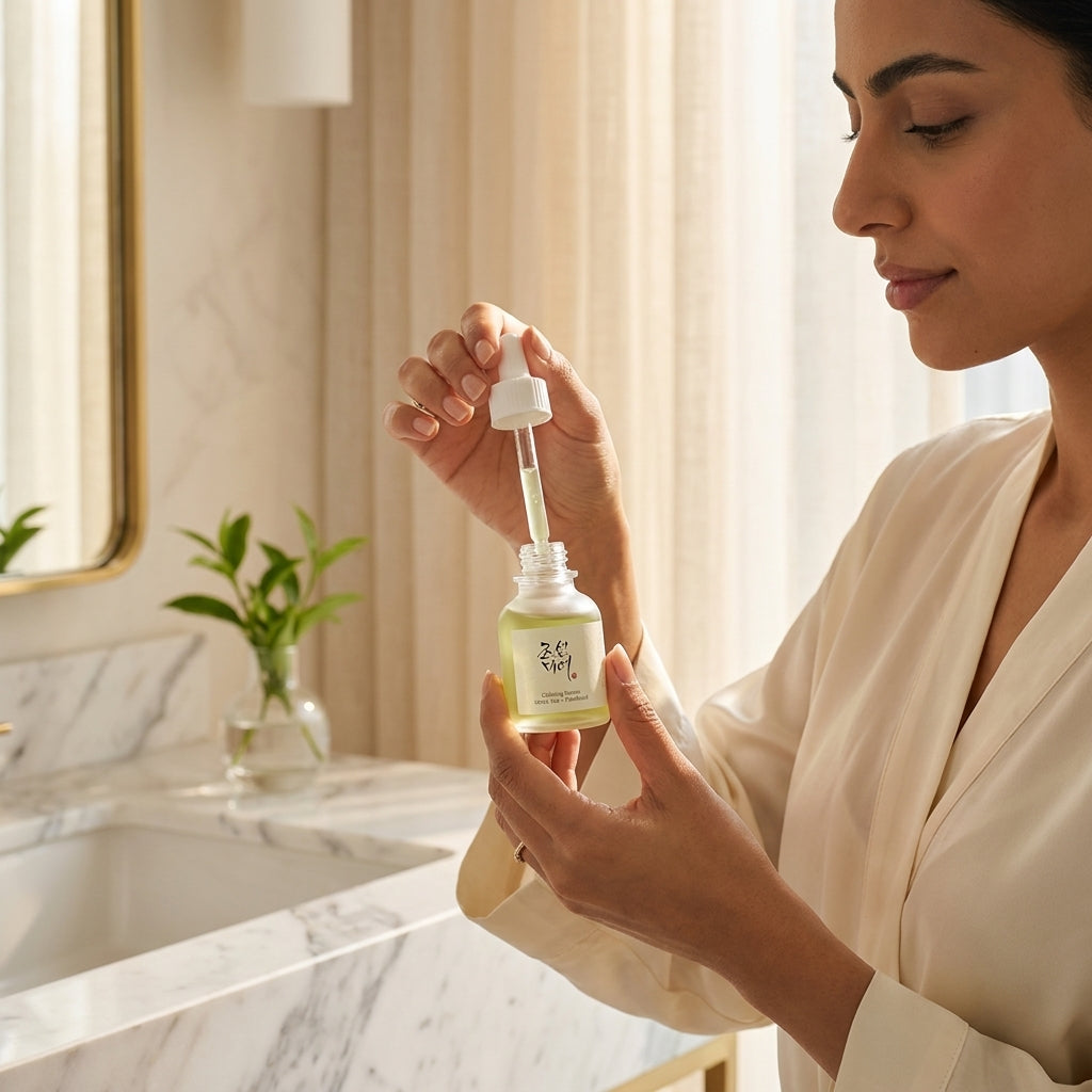BEAUTY OF JOSEON - Calming Serum : Green tea + Panthenol - 30ml