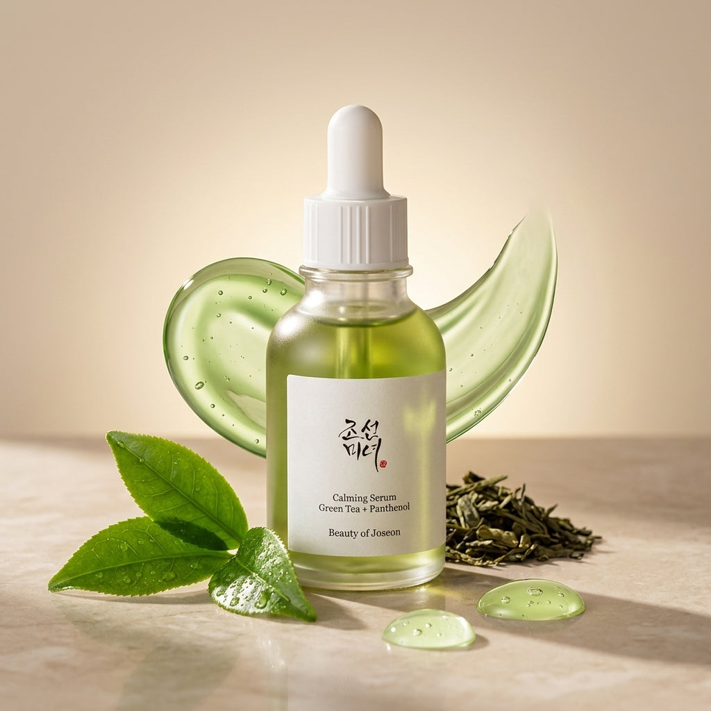 BEAUTY OF JOSEON - Calming Serum : Green tea + Panthenol - 60ml
