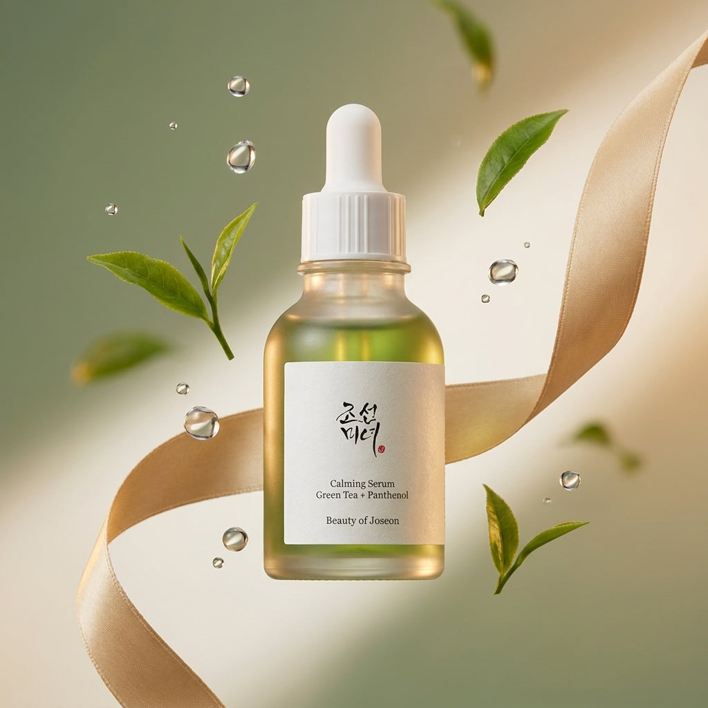 BEAUTY OF JOSEON - Calming Serum : Green tea + Panthenol - 60ml