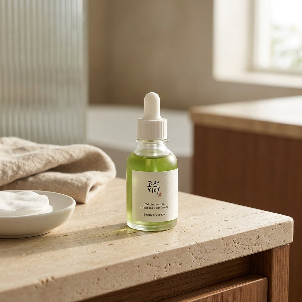BEAUTY OF JOSEON - Calming Serum : Green tea + Panthenol - 60ml